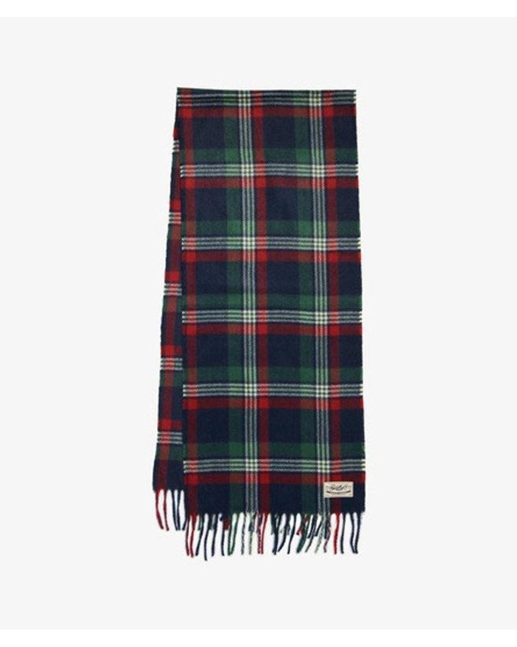 Superdry Blue Heritage Checked Scarf for men