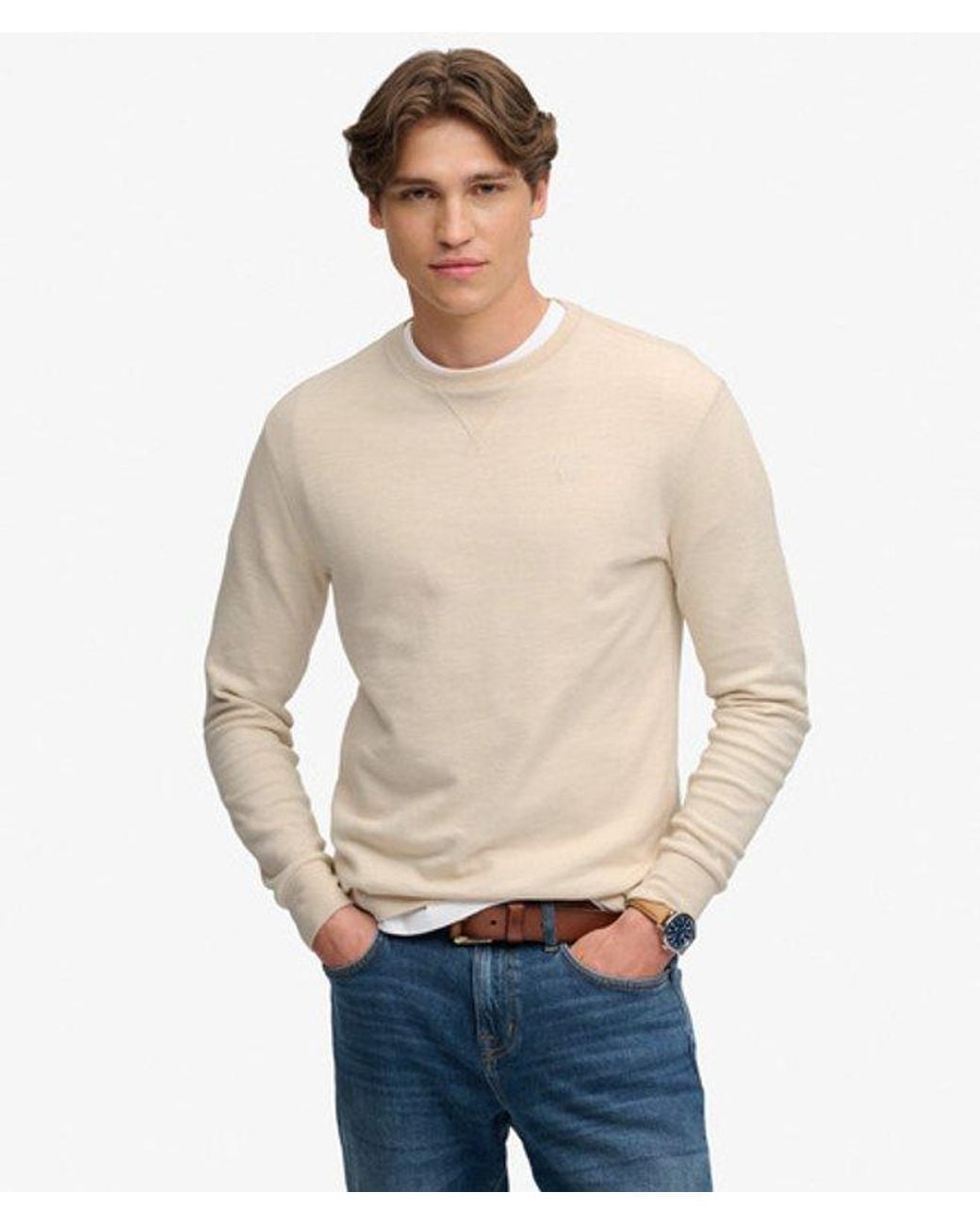 Superdry Natural & Co Classic Slub Waffle Top for men