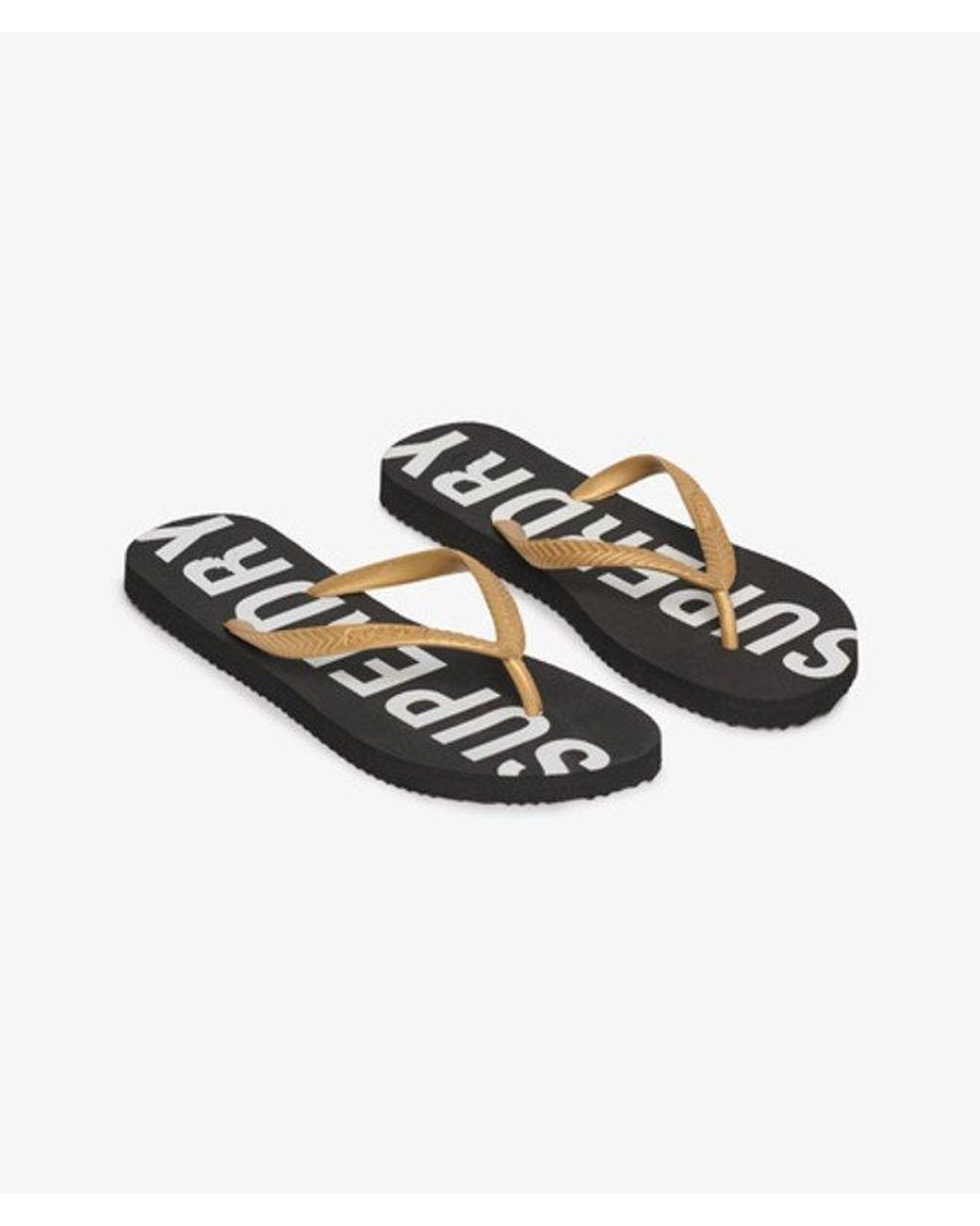 Superdry Black & Co Code Essential Flip Flops
