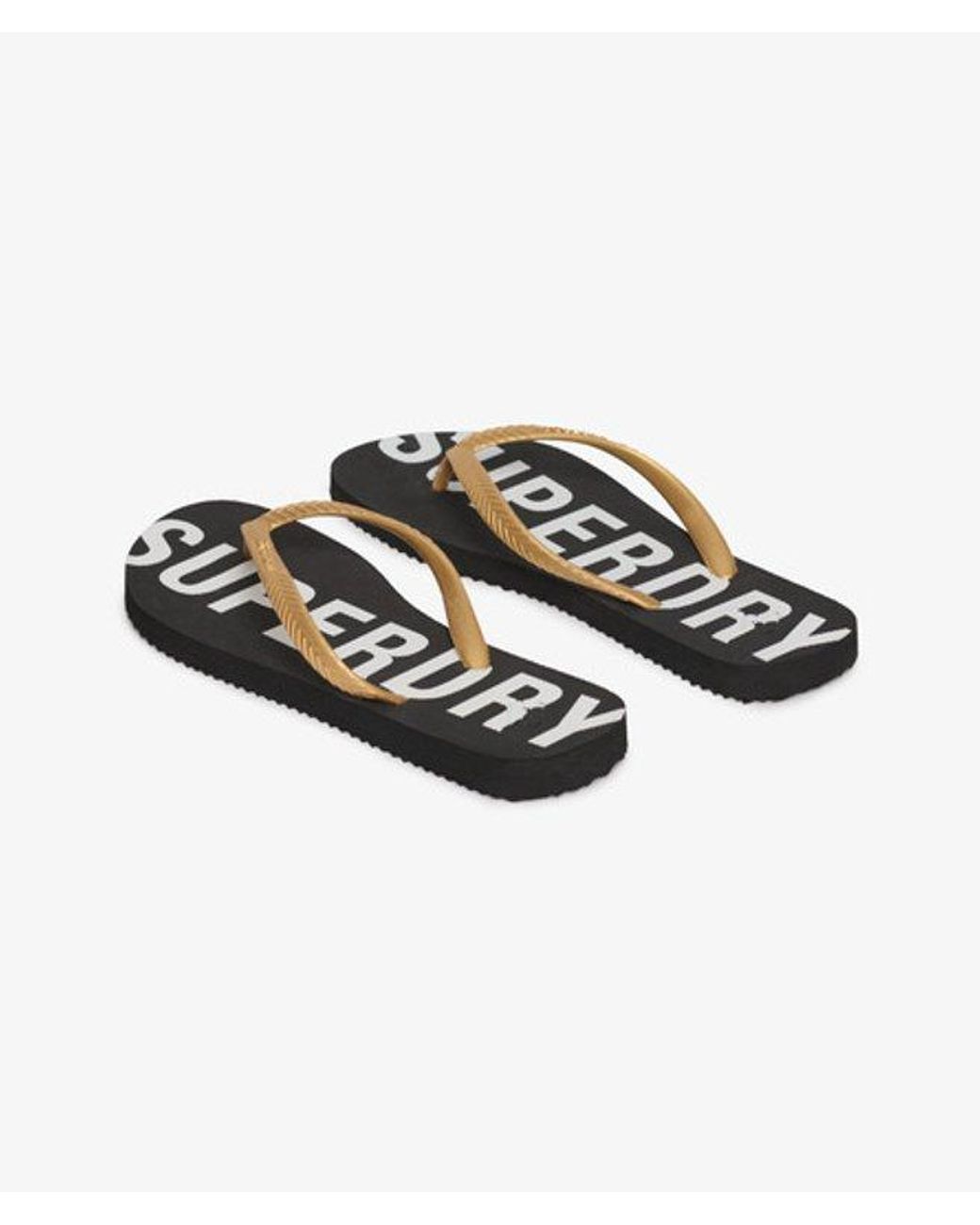 Superdry Black & Co Code Essential Flip Flops