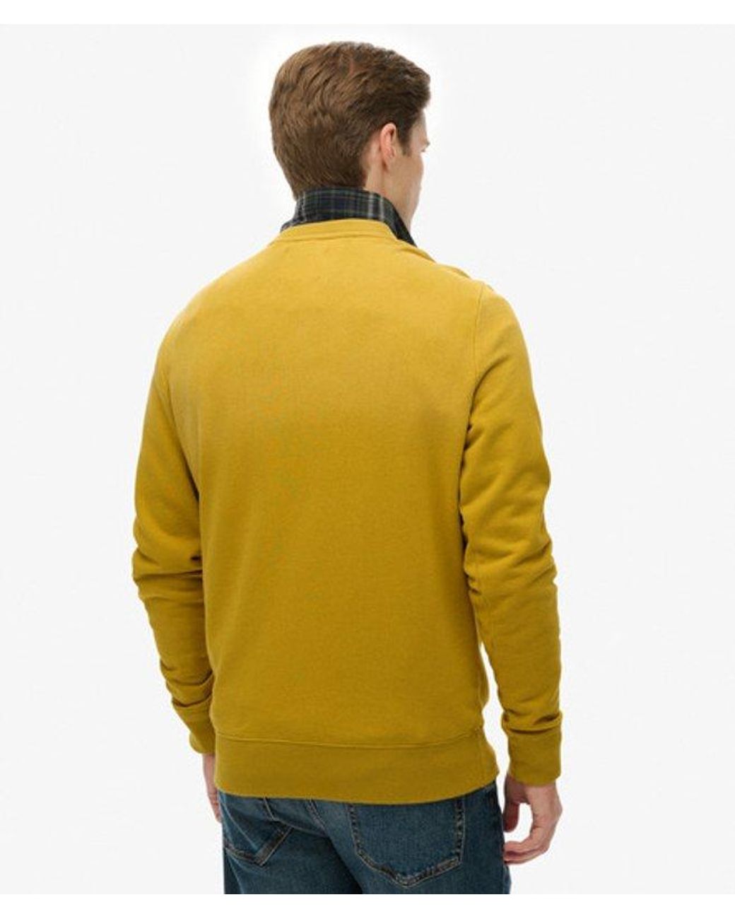 Superdry Yellow & Co Lo-fi Outdoors Relaxed Sweatshirt for men