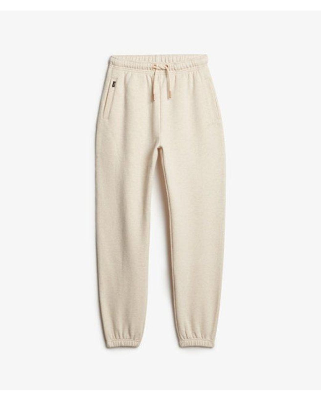 Superdry Natural & Co Essential Logo Half Brushed joggers