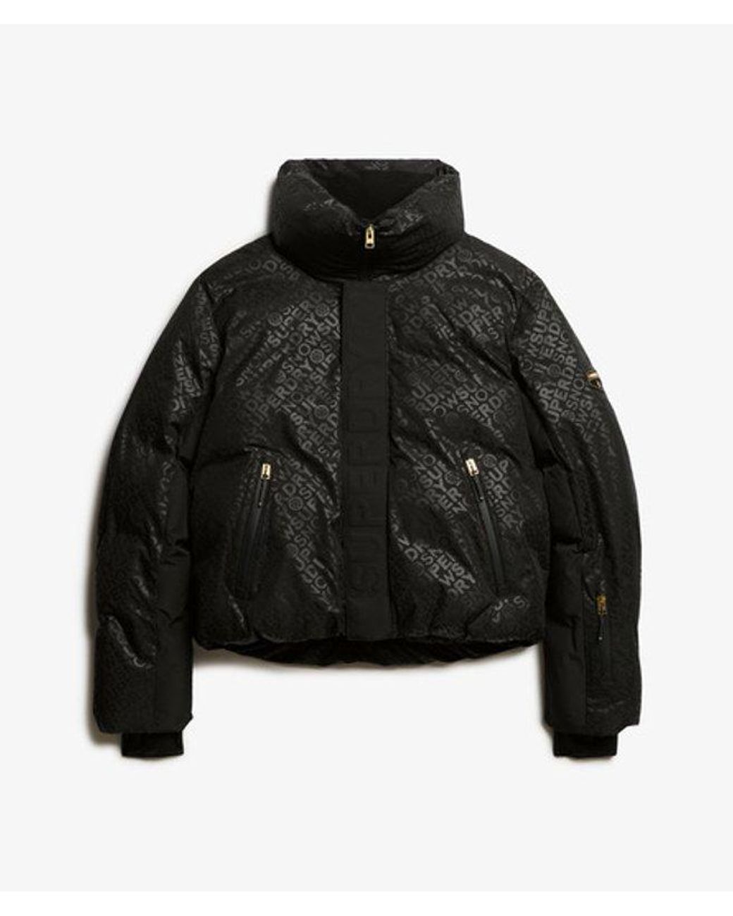 Superdry Black & Co Ski Slalom Puffer Jacket