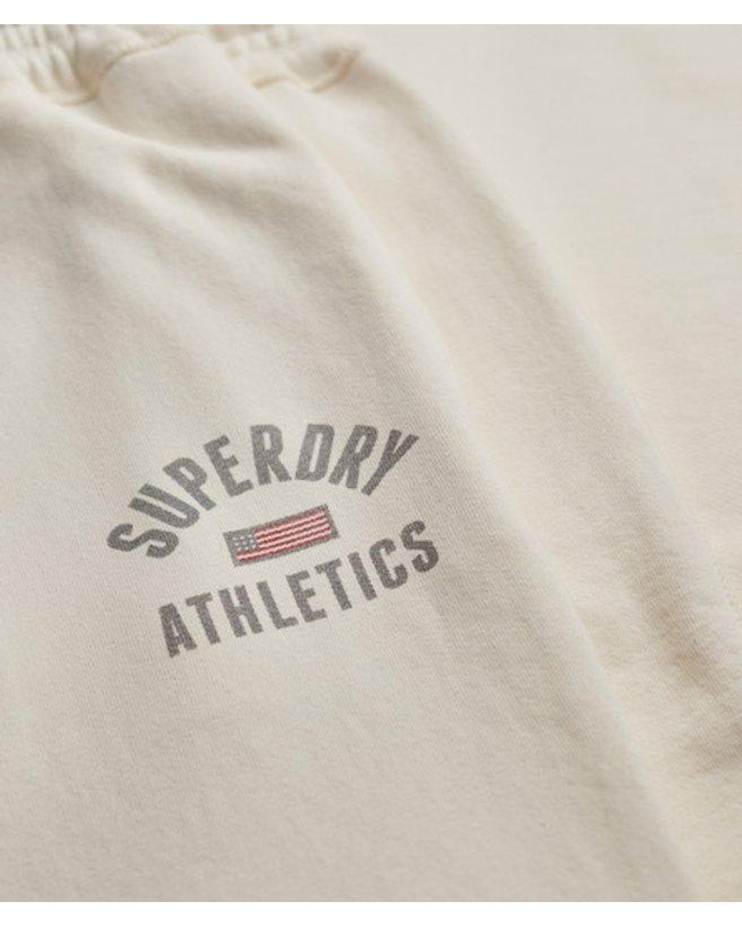 Superdry White & Co Athletic Print Flare joggers