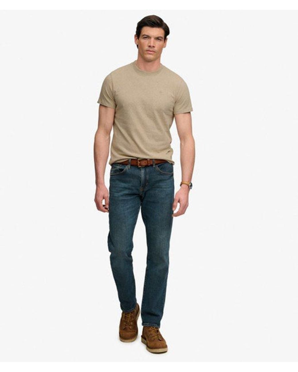 Homme T-Shirt Avec Logo Sd & Co Brodé Taille Superdry pour homme en coloris Natural