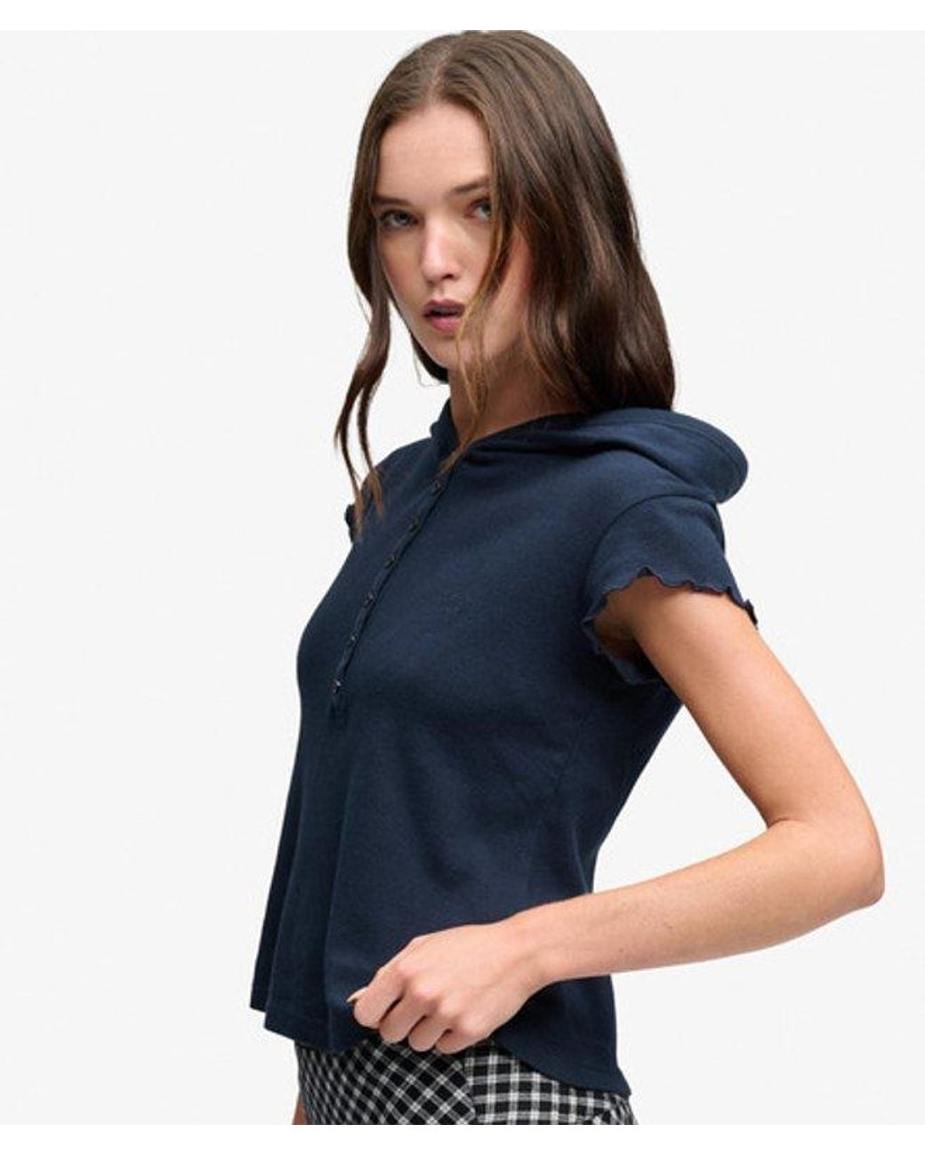 Superdry Blue & Co Hooded T-shirt