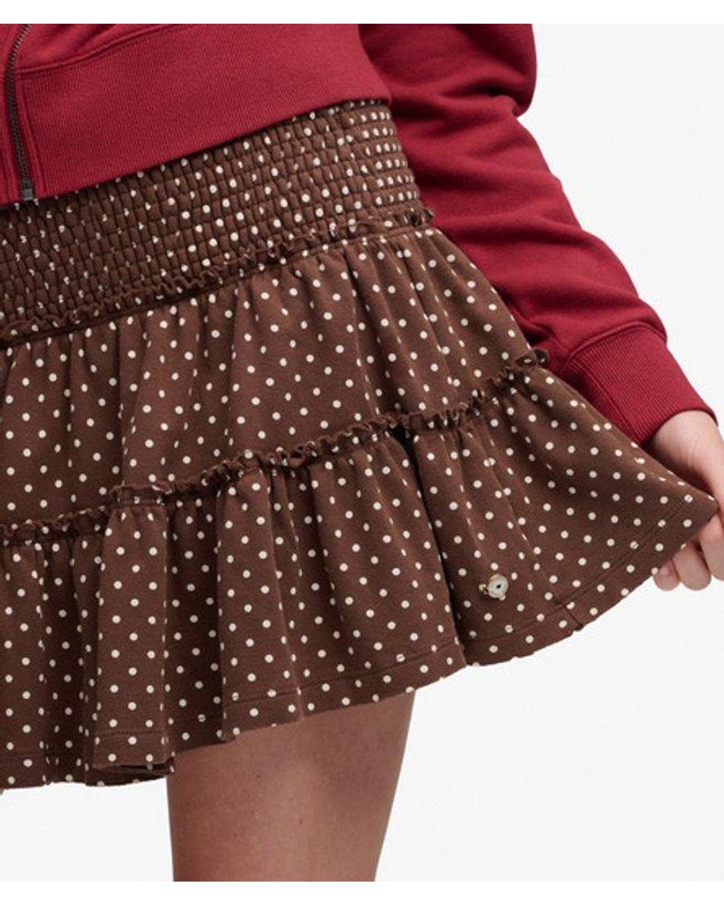 Superdry & Co Tiered Jersey Mini Skirt