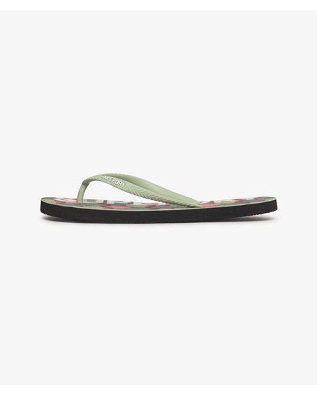 Superdry White & Co Logo Flip Flops