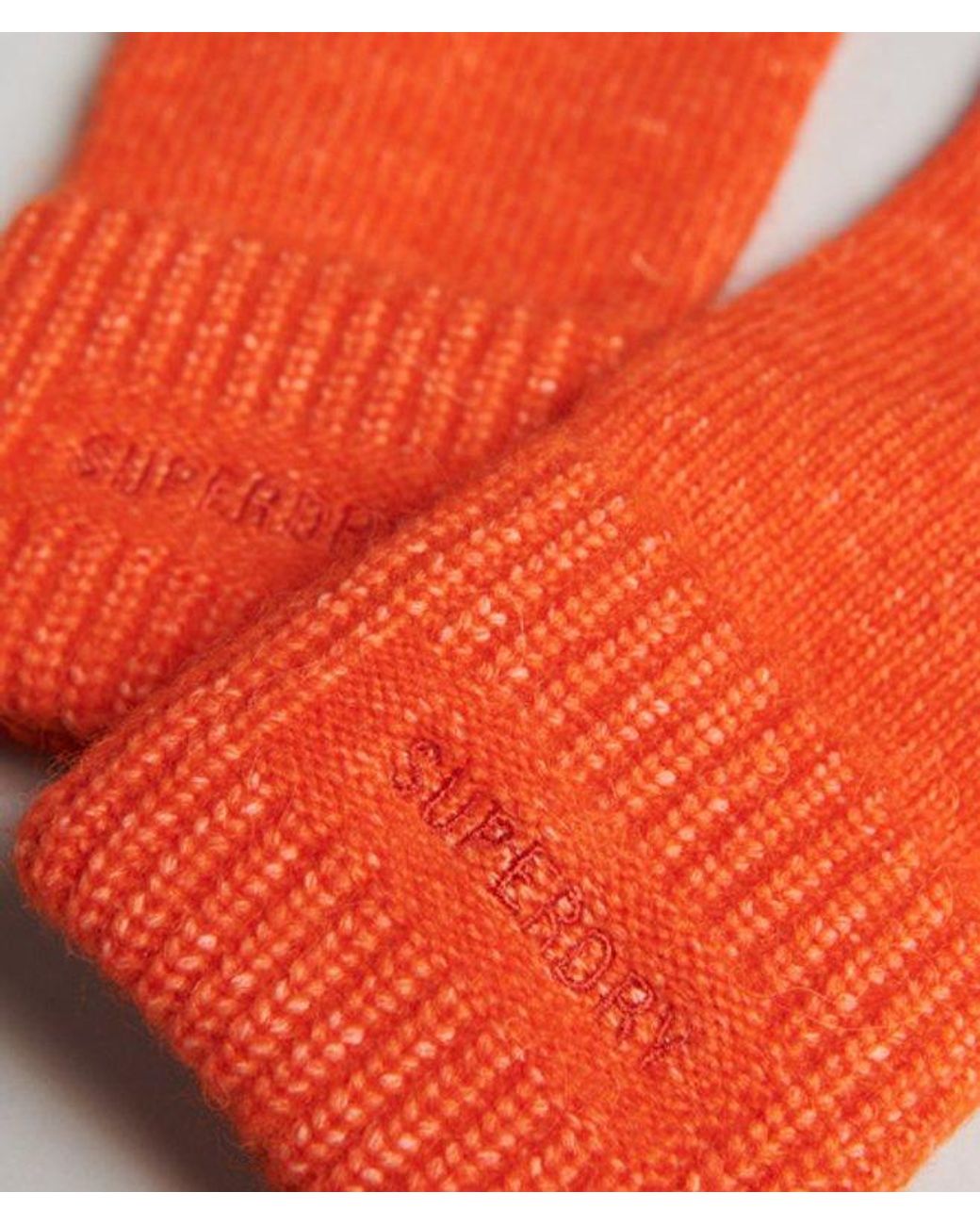 Superdry Orange & Co Essential Ribbed Gloves