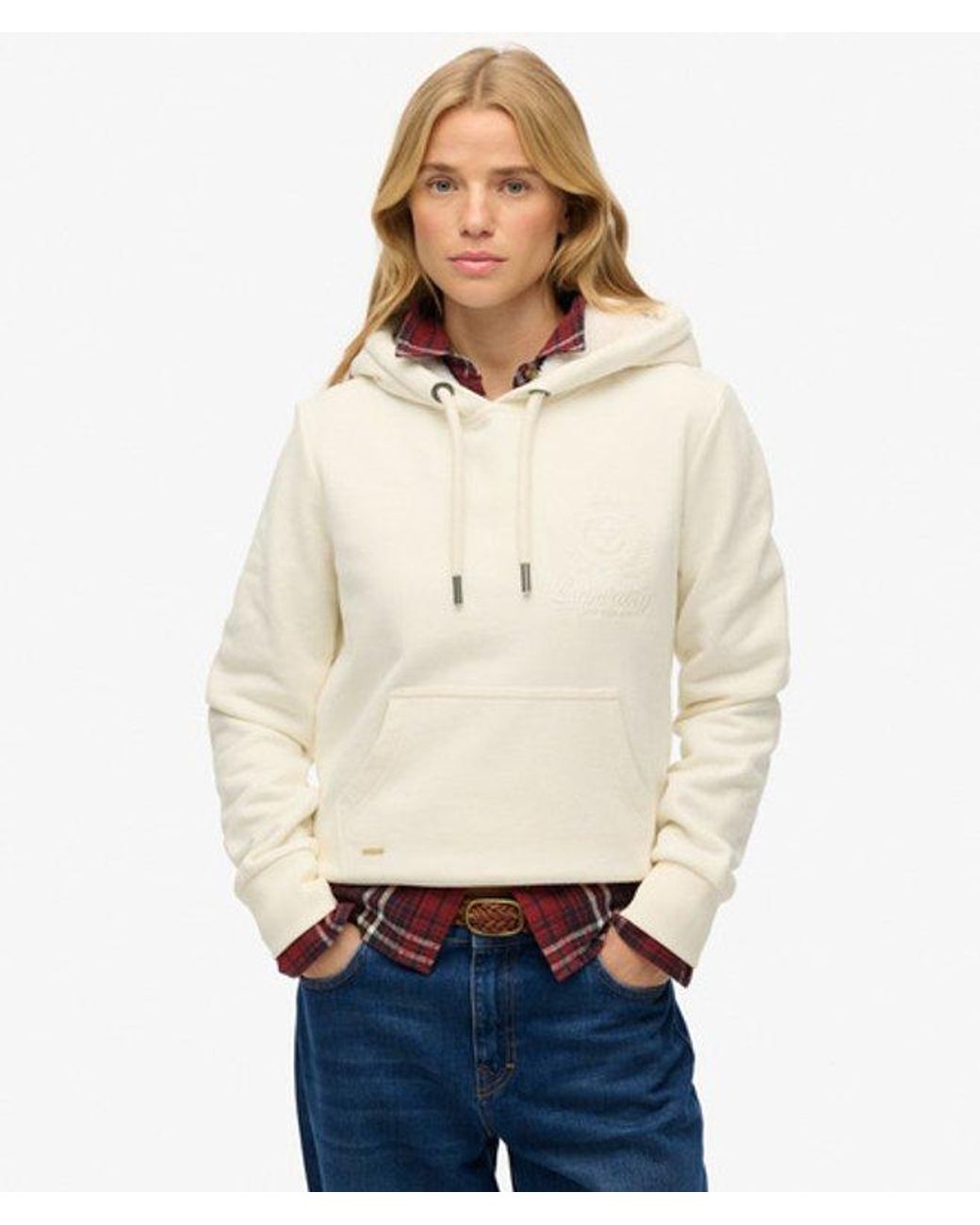 Superdry Natural & Co Finest Goods Relaxed Hoodie