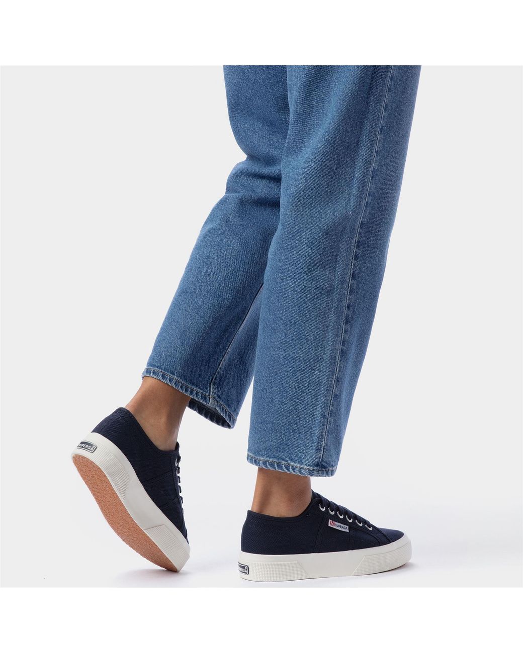 2740 Platform di Superga in Black