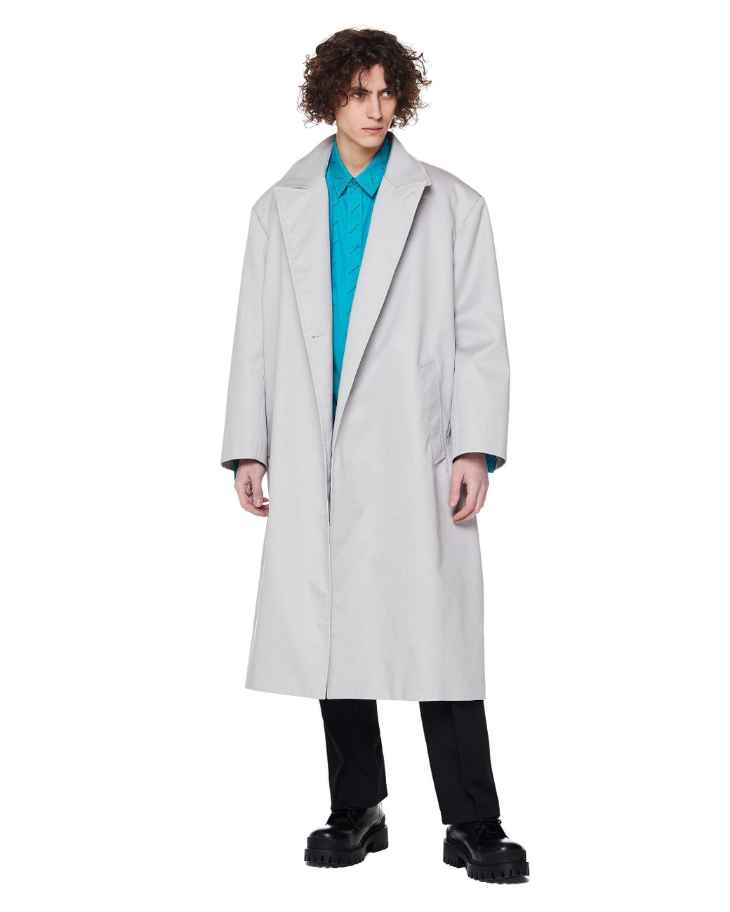 long cotton coat