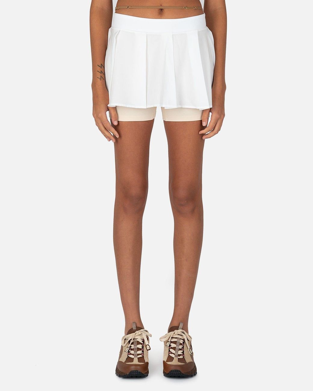 Nike Synthetic Jacquemus Skirt in White | Lyst
