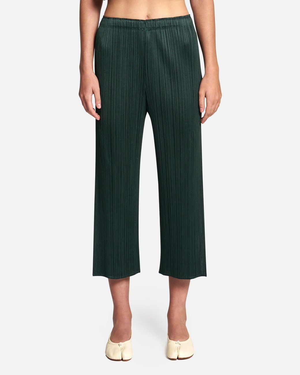 Pleats Please Issey Miyake Monthly Colors July Bottoms in Green | Lyst