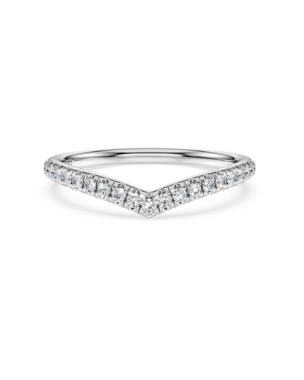 Swarovski White Eternity V Band Ring