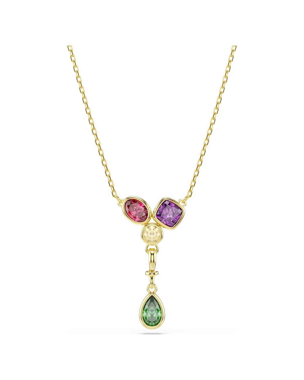 Swarovski Metallic Imber Y Pendant