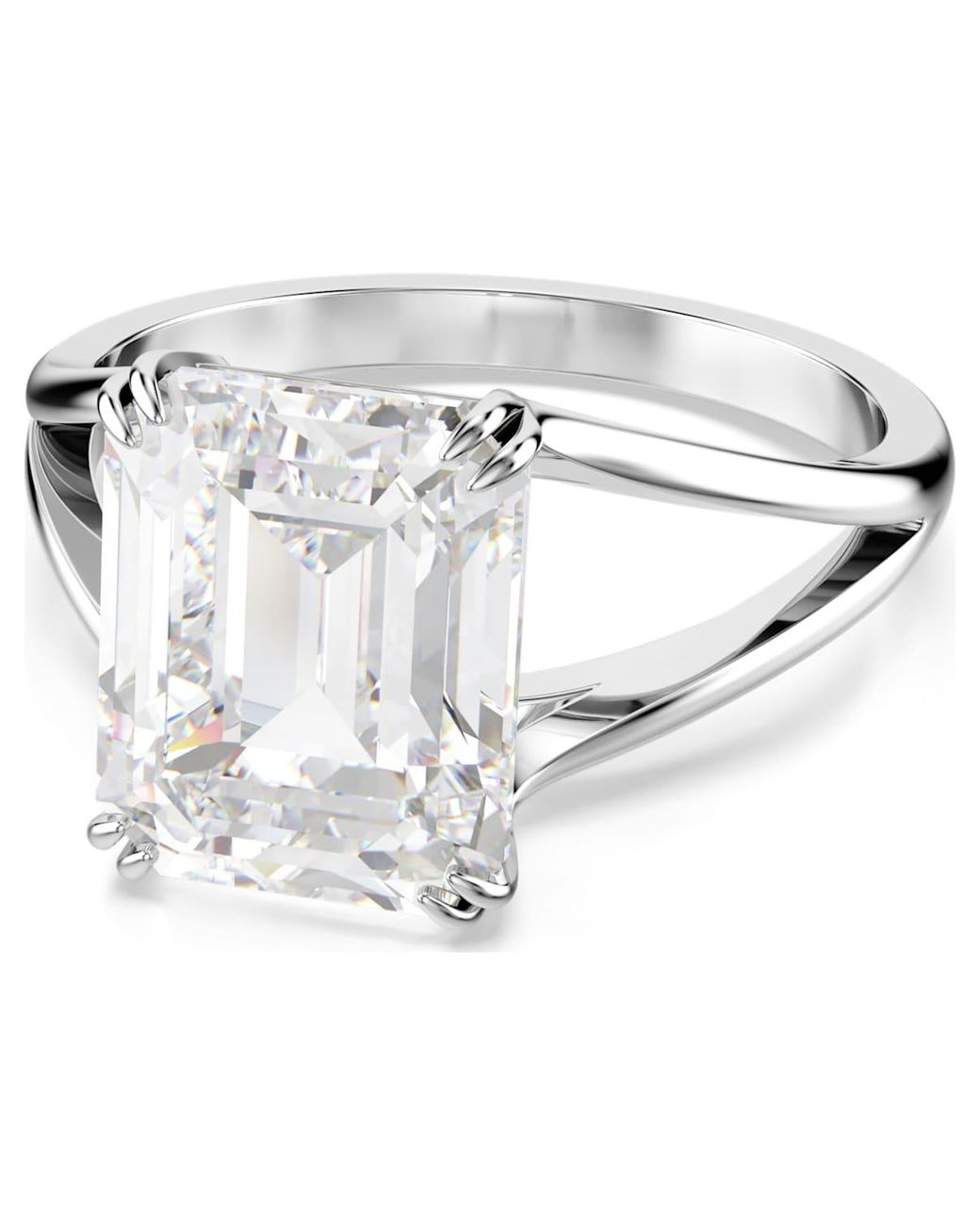 Swarovski White Ladies Stilla Cocktail Ring