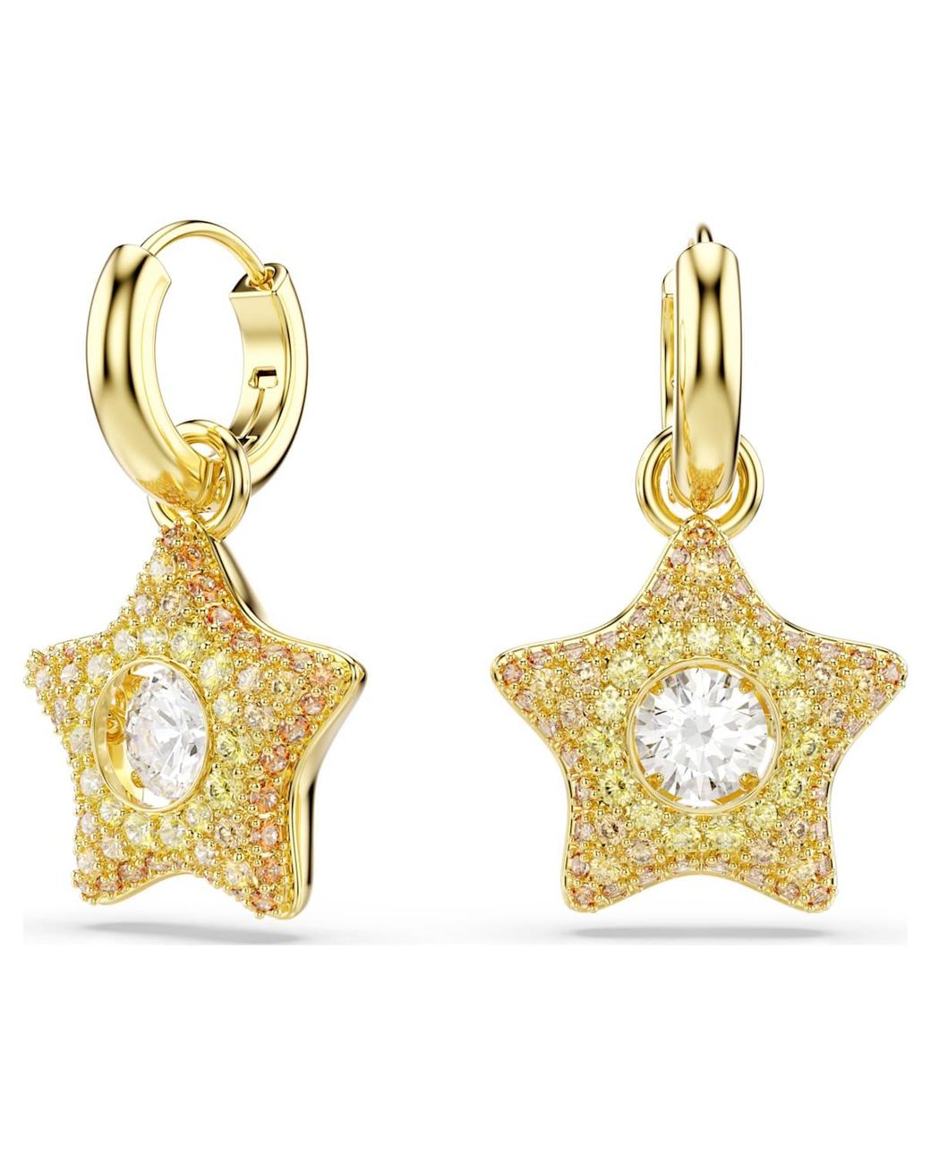 Swarovski Metallic Sublima Drop Earrings
