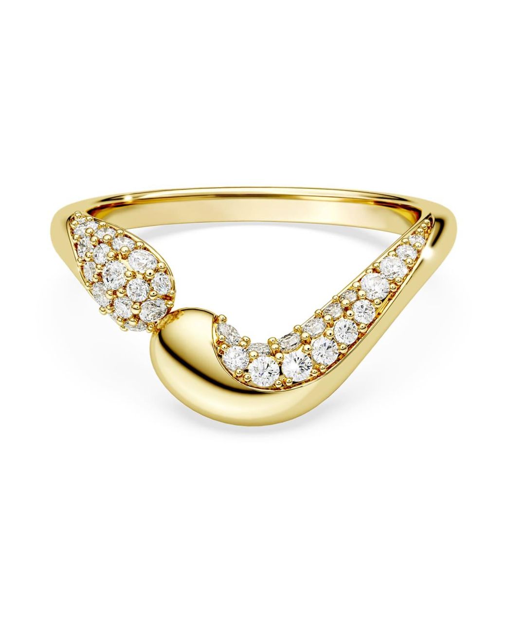 Swarovski Metallic Classica Open Ring