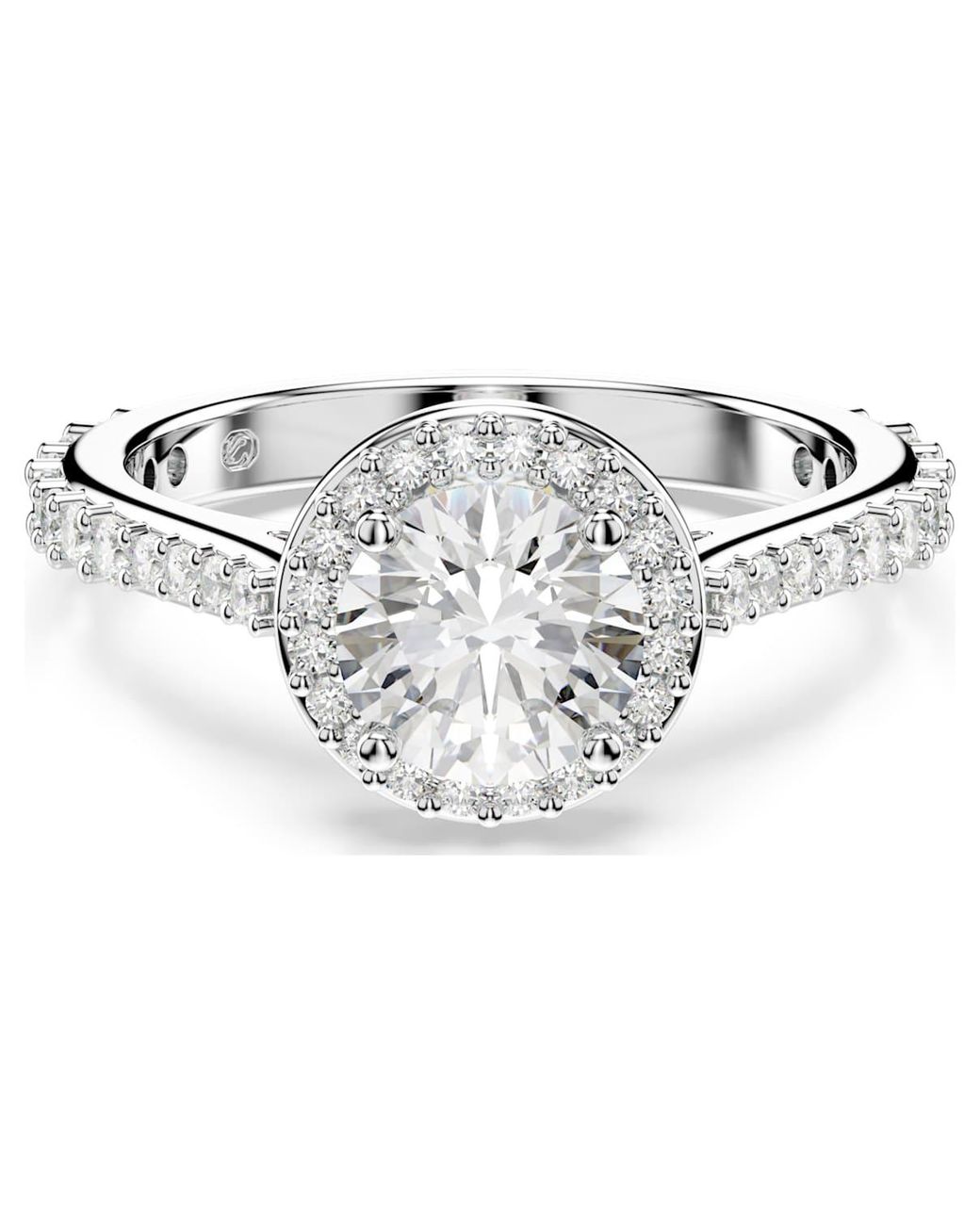 Swarovski White Una Angelic Ring