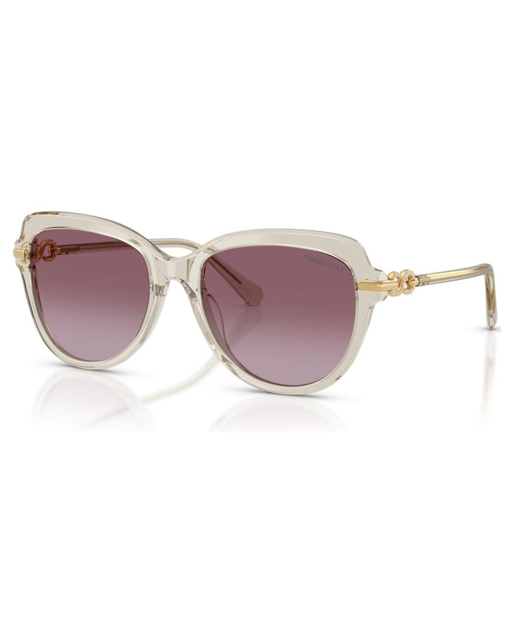 Swarovski Purple Sunglasses