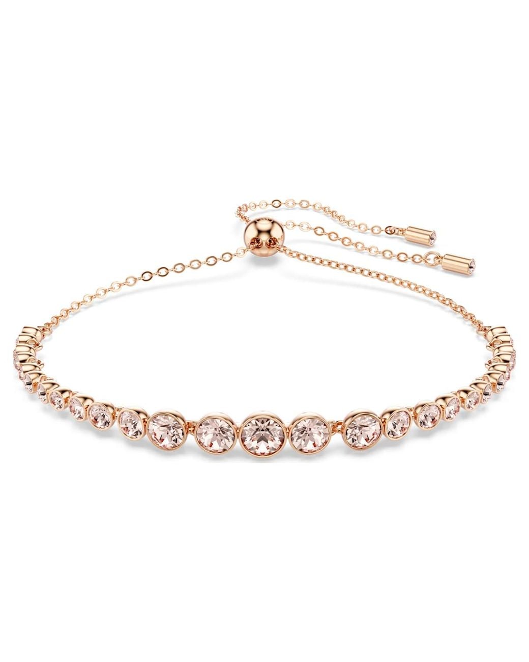 Swarovski Metallic Emily armband, gemischte rundschliffe