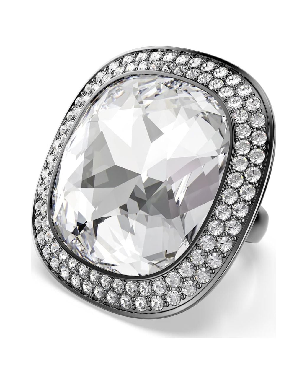 Swarovski Metallic Una Angelic Cocktail Ring