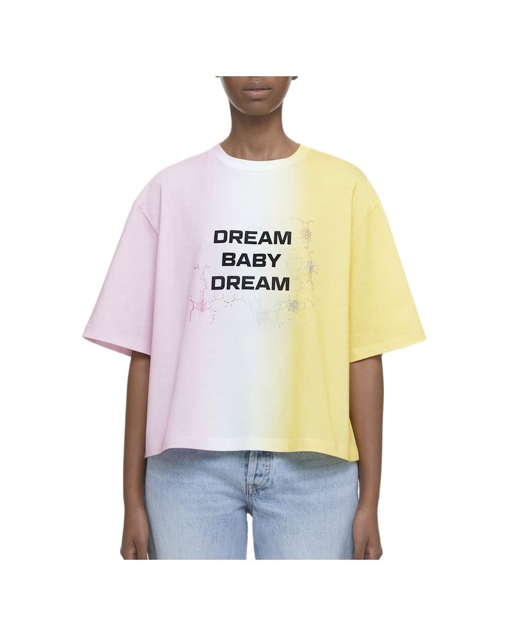 Swarovski Pink Liberal Youth Ministry, Gradient T-Shirt