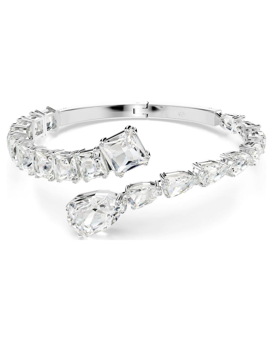 Swarovski Metallic Matrix Mixed Cuts Crystal Bangle