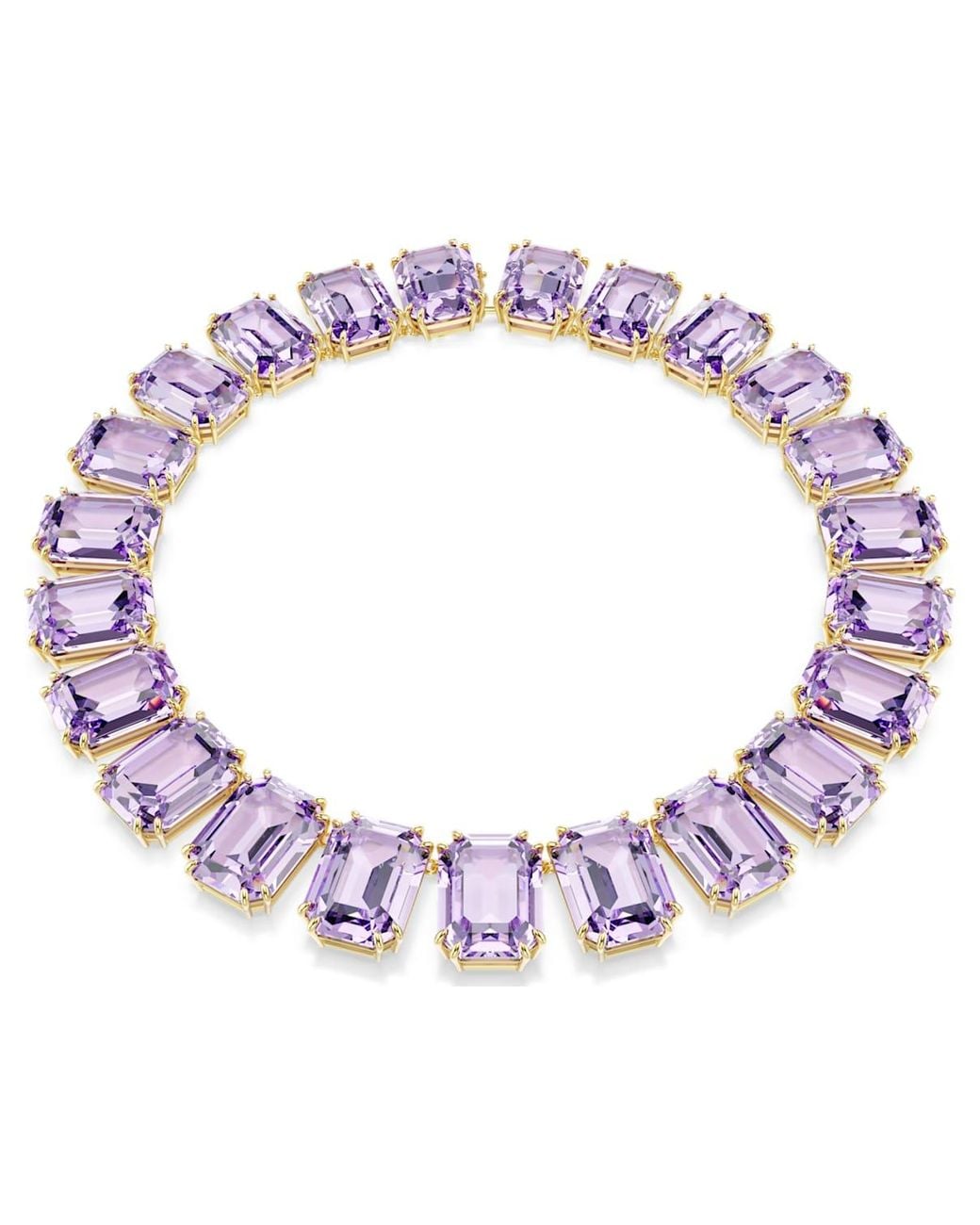 Swarovski Purple Millenia Necklace