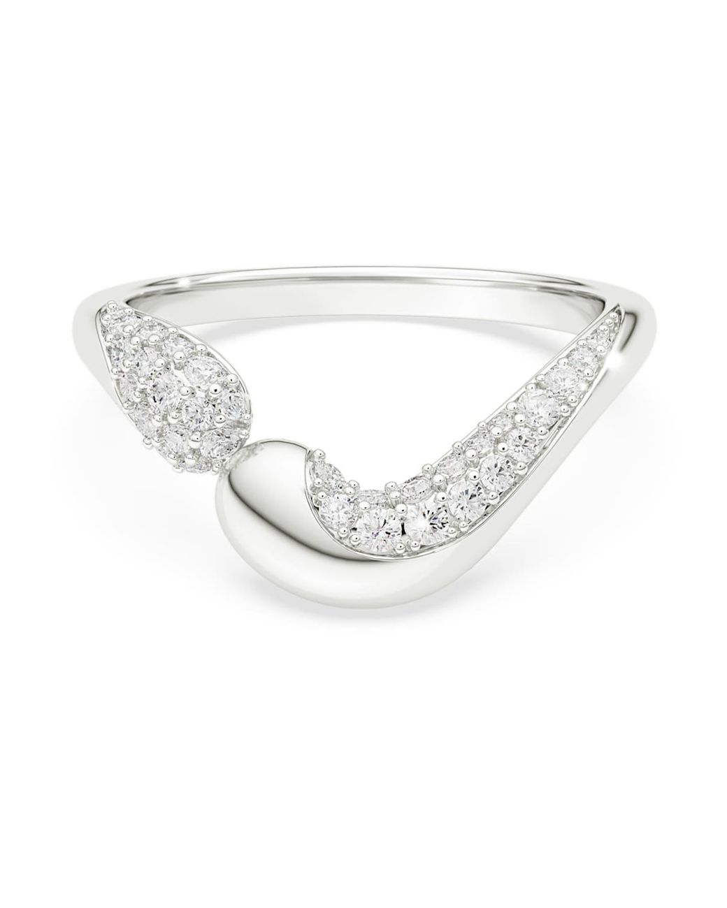 Swarovski Metallic Classica Open Ring