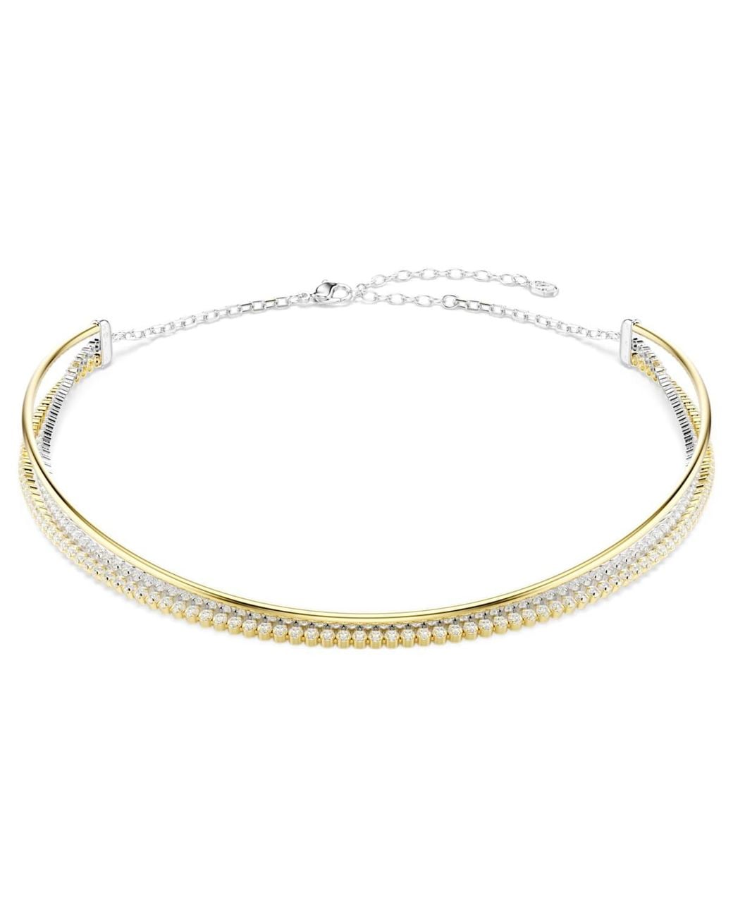 Swarovski Metallic Hyperbola Necklace