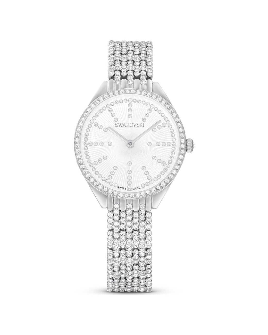 Swarovski White Attract Watch