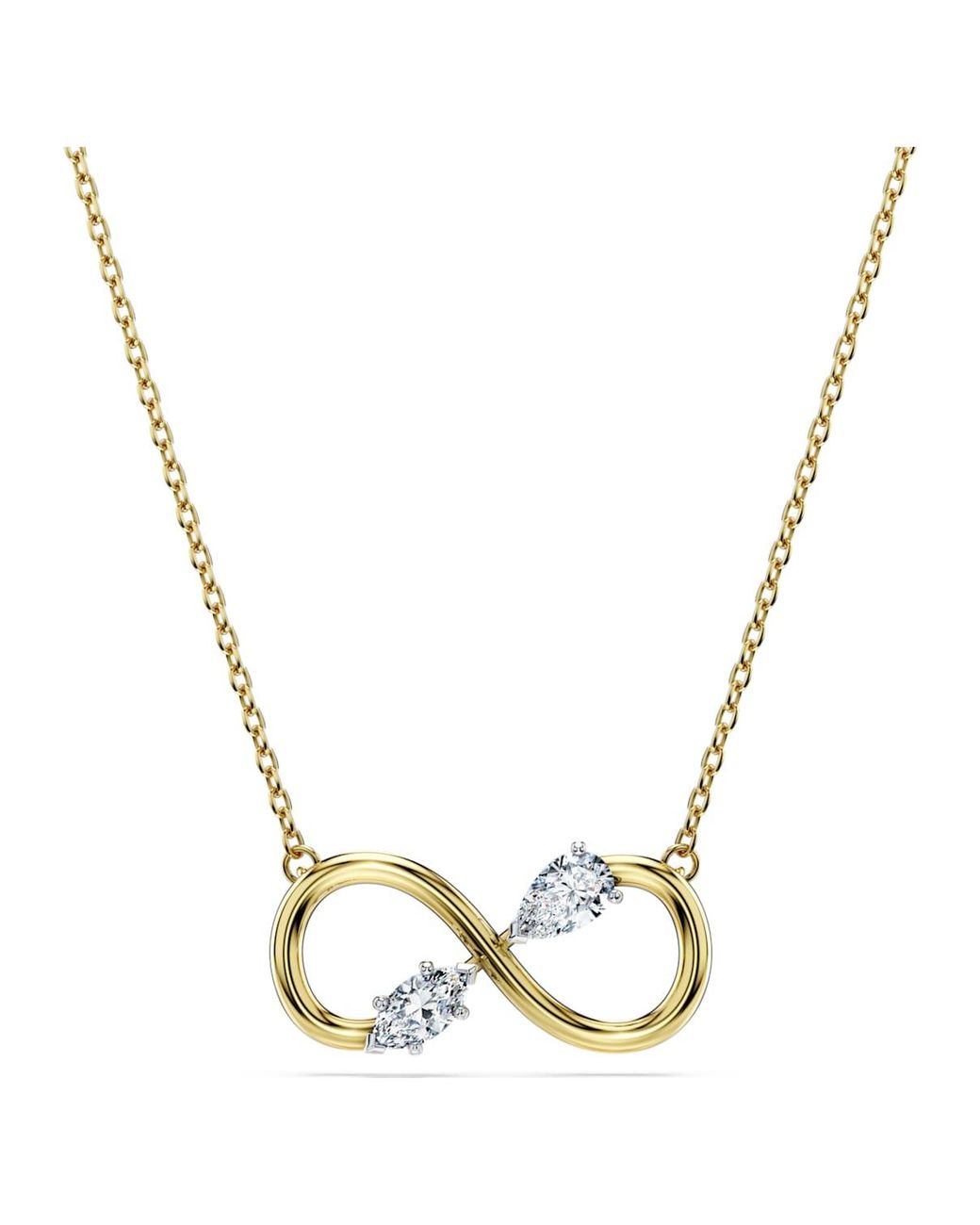 Swarovski Metallic Eternity Pendant