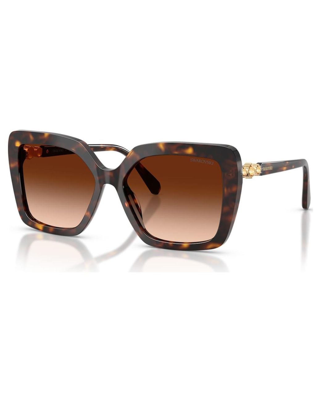 Swarovski Brown Sunglasses