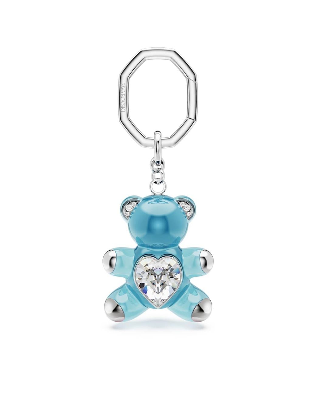 Swarovski Blue Teddy Key Ring