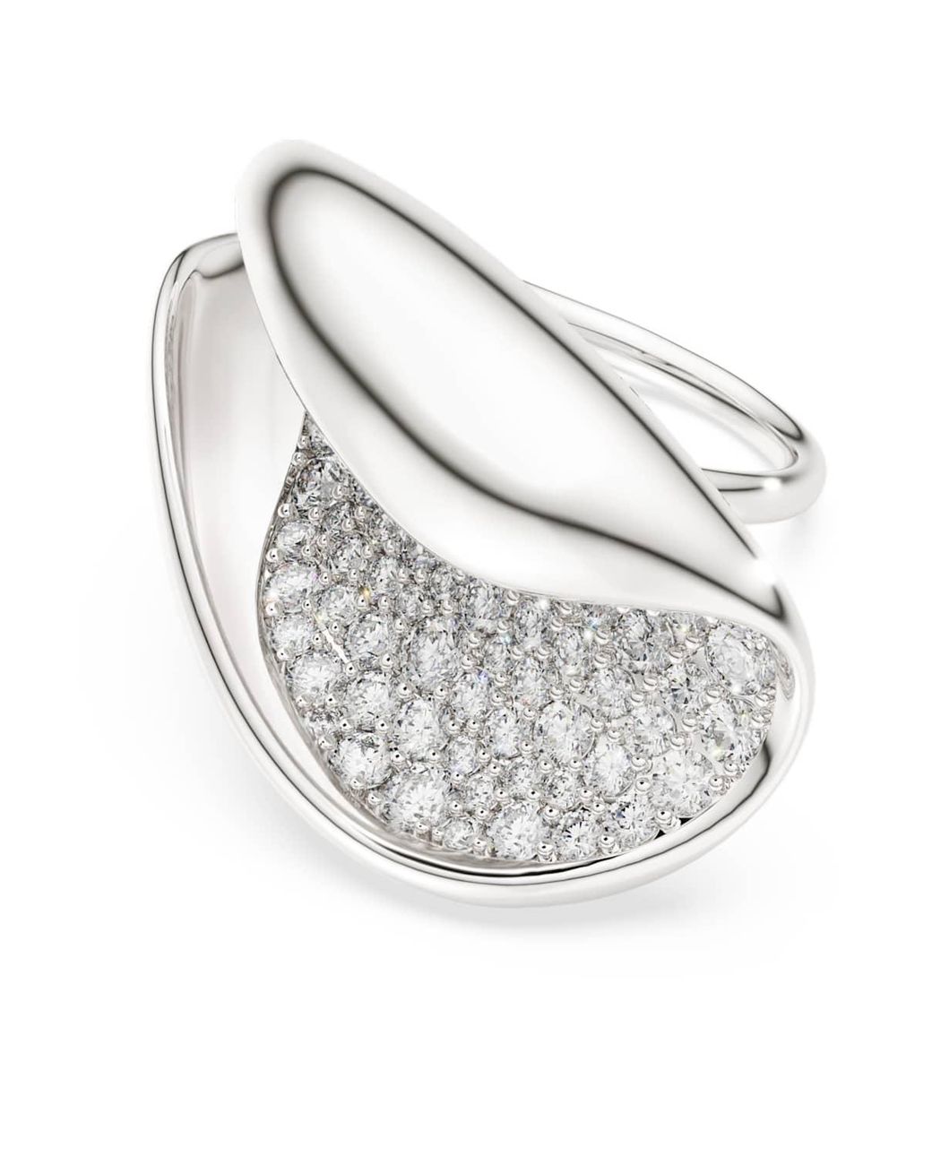 Swarovski Metallic Classica Cocktail Ring