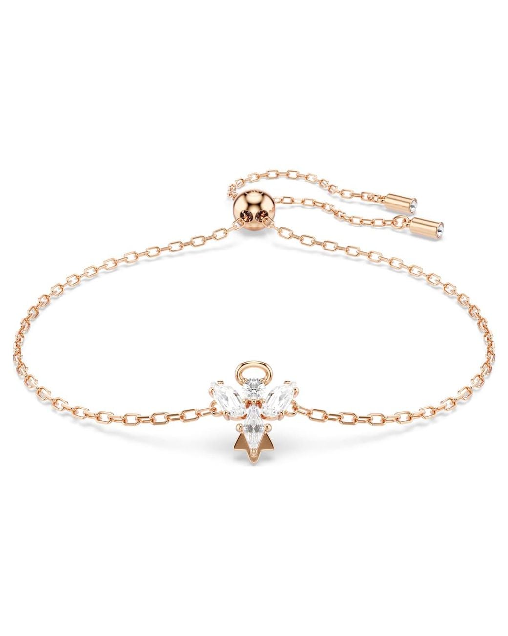 Swarovski Metallic Magic Bracelet, Angel, 18K Rose Finish