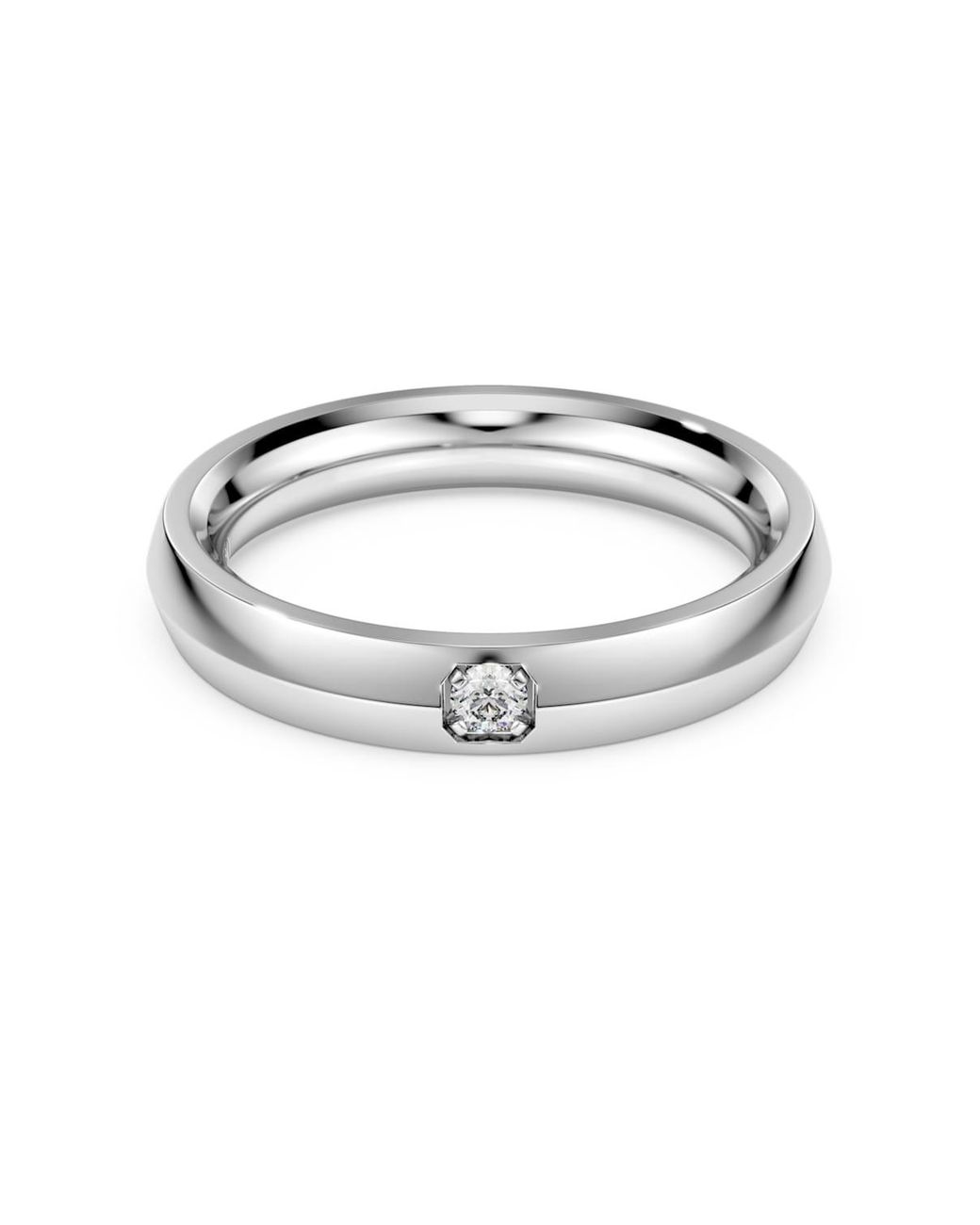 Swarovski Metallic Eternity Band Ring