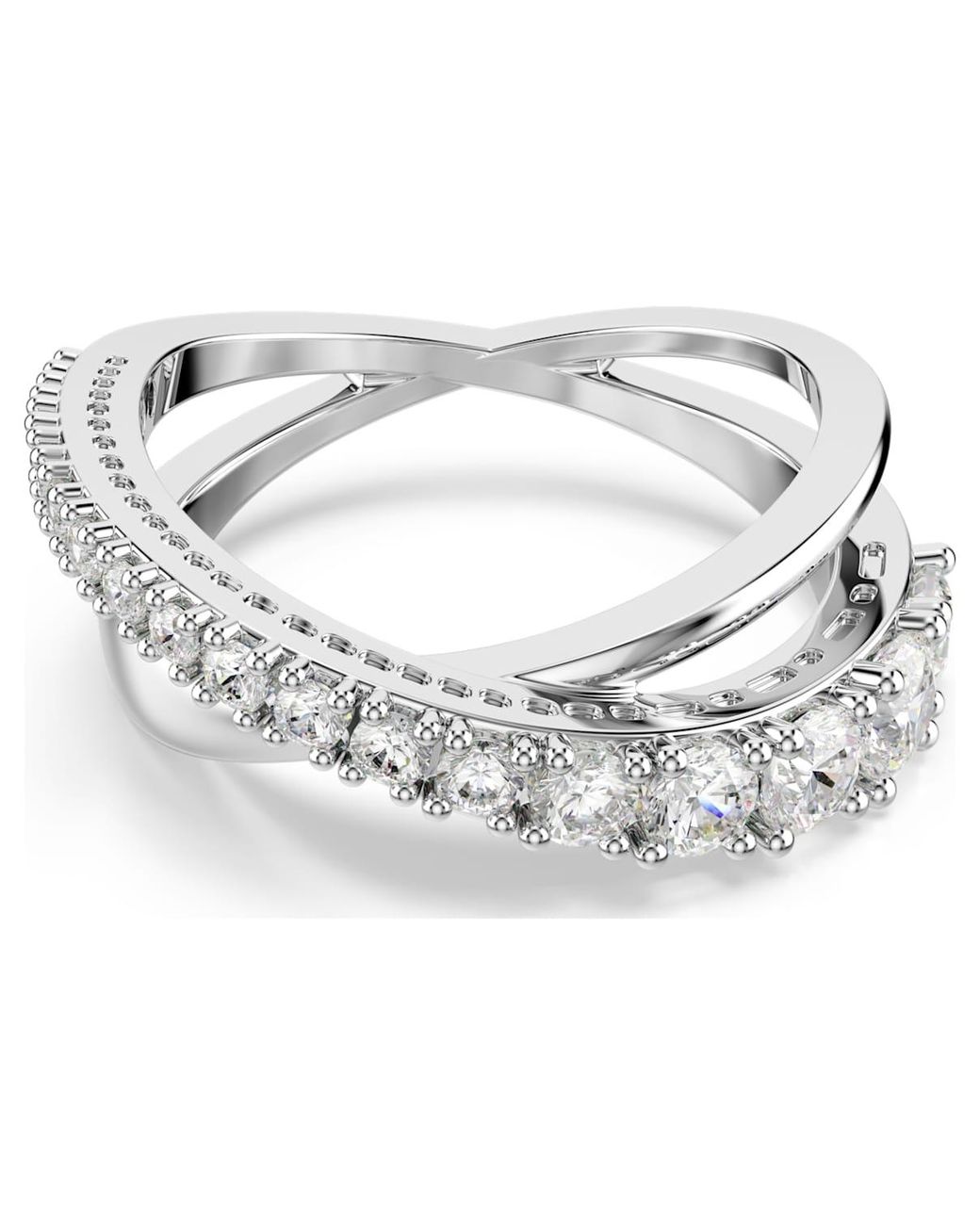 Swarovski Metallic Hyperbola Ring