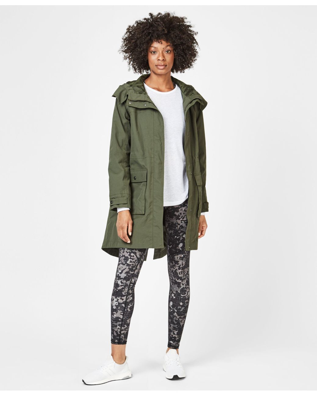 Sweaty Betty Stride Waterproof Parka in 