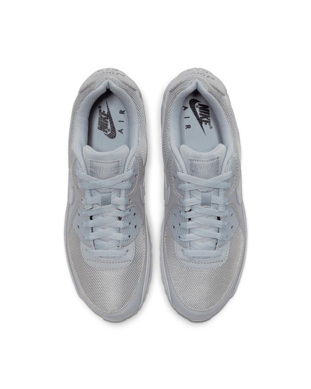 Nike Air Max 90 'triple Grey' in Gray for Men | Lyst