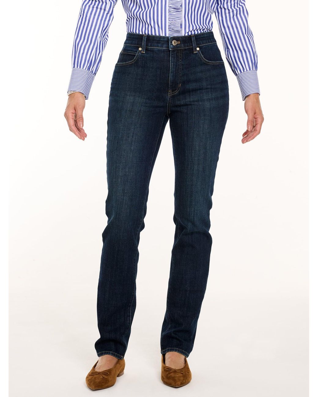 Talbots Blue Straight Leg Jeans