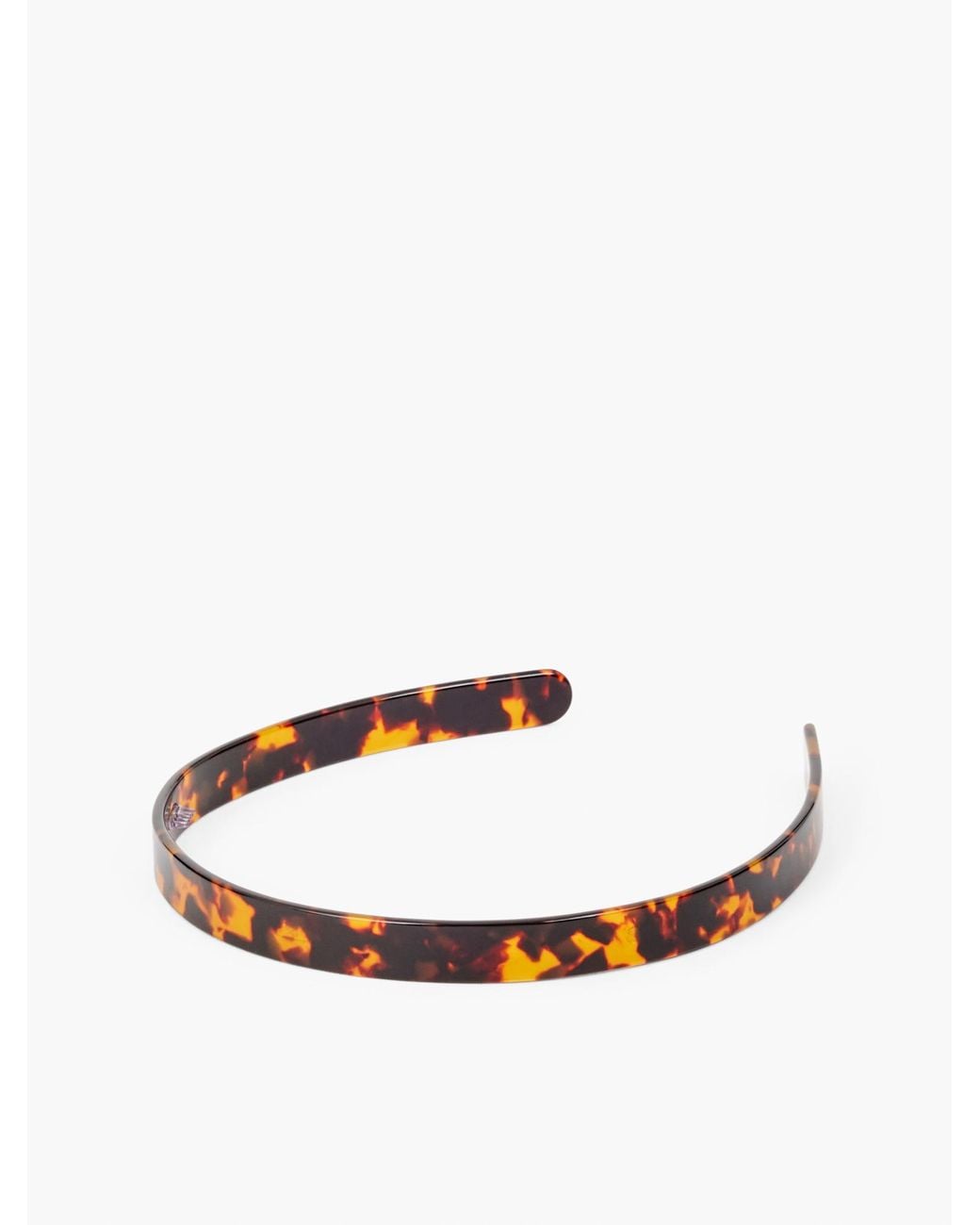 Talbots White Tortoiseshell Slim Headband