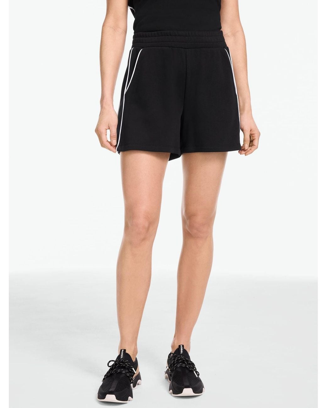 Talbots Black Piqué Shorts
