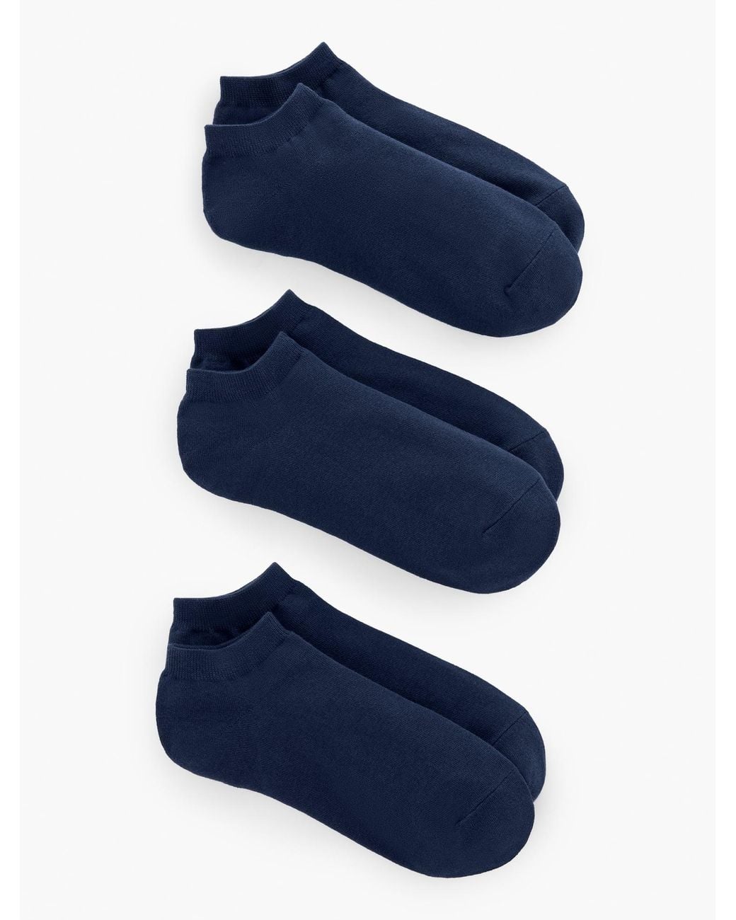 Talbots Blue 3-pack Ankle Socks