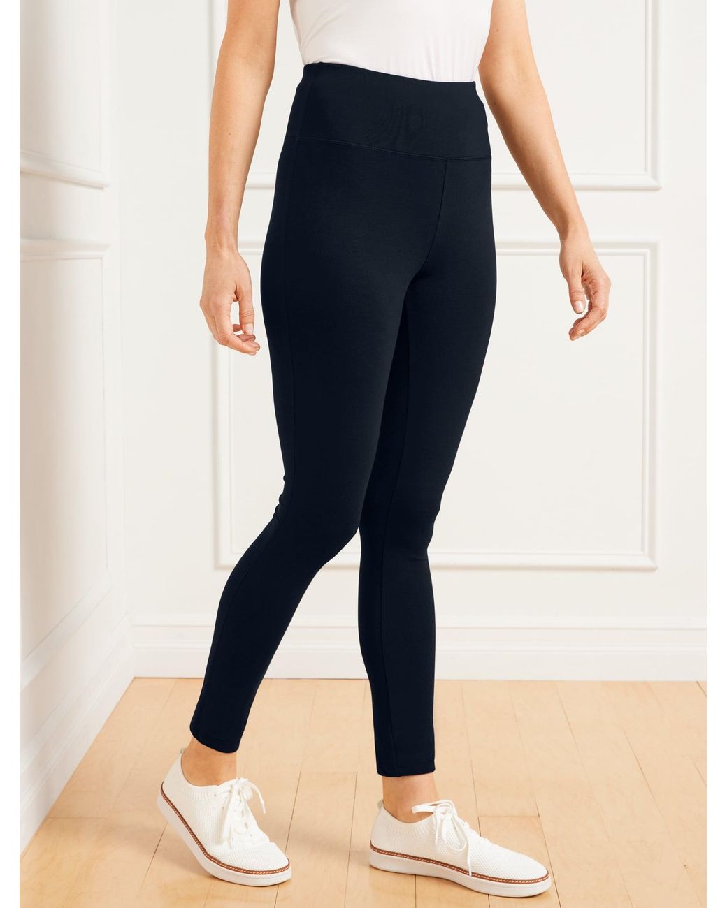 Talbots Blue Everyday Stretch Leggings