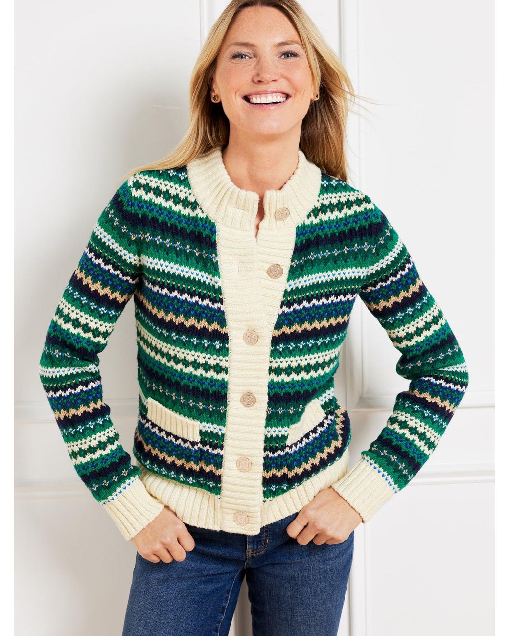 Talbots Green Plus Size
