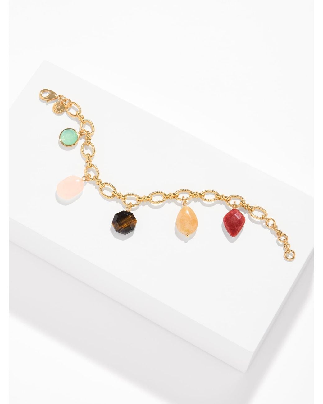 Talbots White Thea Charm Bracelet