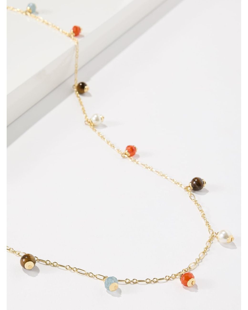 Talbots Natural Lillet Convertible Necklace